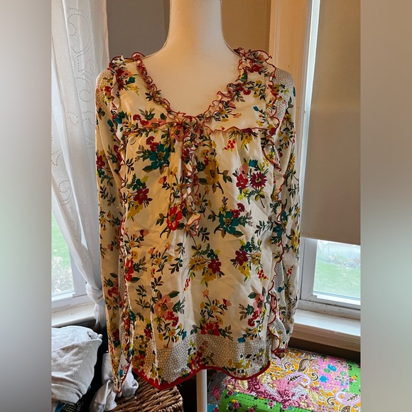 Johnny Was Tops - Johnny Was blouse. Med